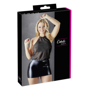 Chiffon og Wetlook Kjole