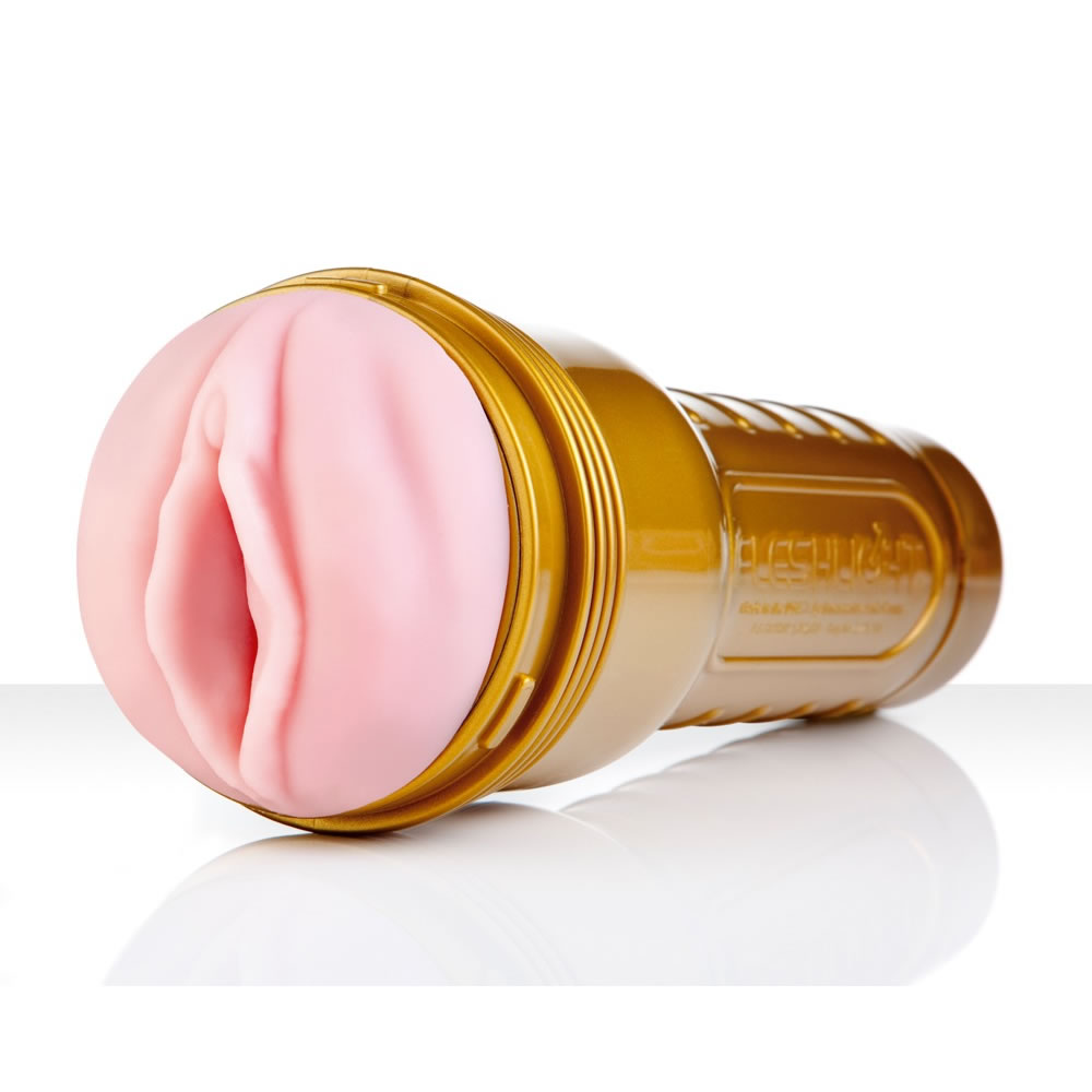 Fleshlight Pink Lady STU Masturbator Guld / Hud - Billede 3