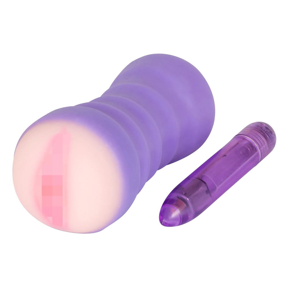 Ginas Vibrator Vagina Masturbator - Like a virgin Lilla - Billede 7