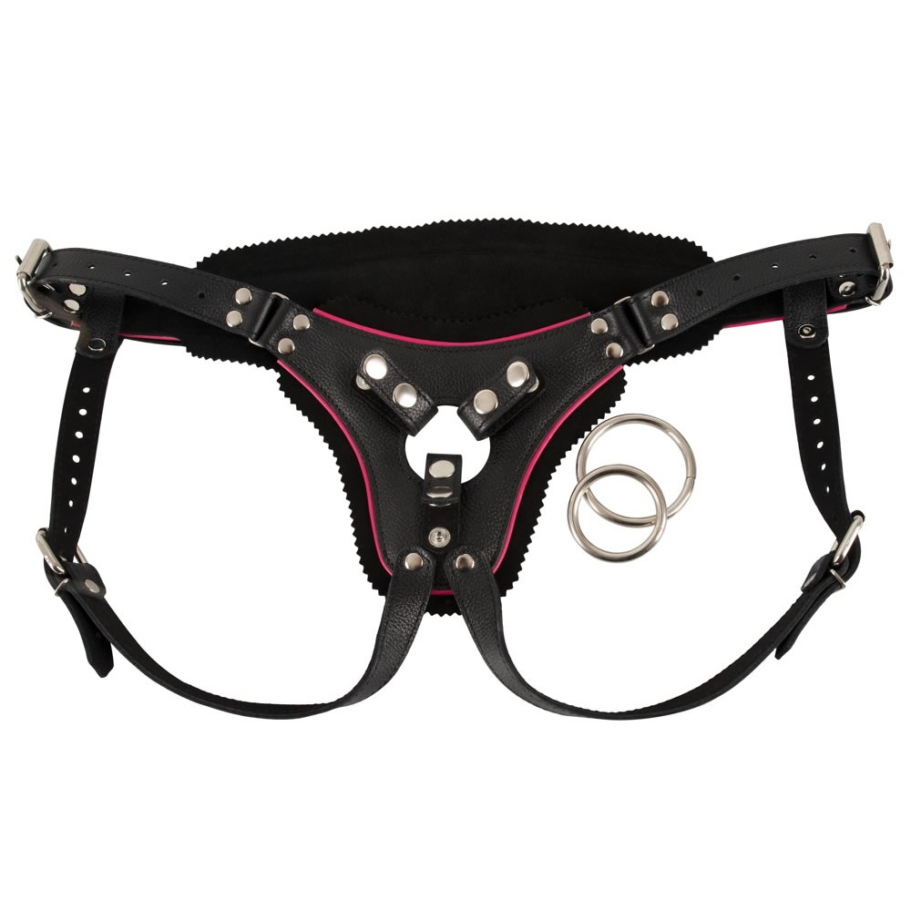 Zado Læder Strap-On Harness Onesize - Billede 9