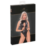 Noir Wetlook Body med Slangeskind Look XL