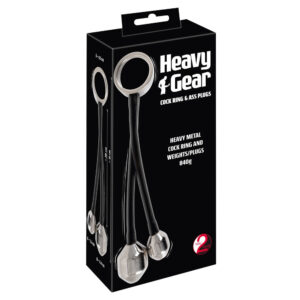 Heavy Gear Penisring og Anal Plugs Onesize