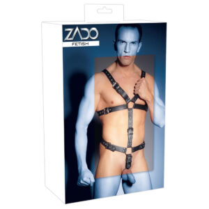 Zado Body Harness i Læder til Ham Onesize
