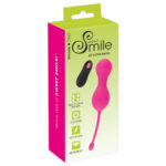 Sweet Smile Fjernbetjent Vibrator Æg og Bækkenbundskugler Pink
