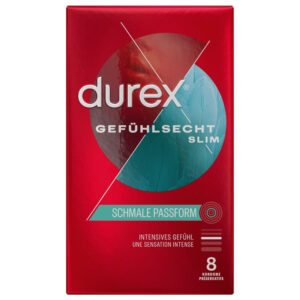 Durex Gefühlsecht Slim Slank Kondom 8 stk