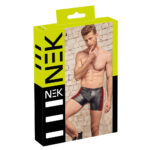 Herre Wetlook Pants Boxershorts med Røde Sider