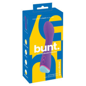 Bunt Silikone G-punkt Vibrator Lilla