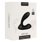 Svakom G-Punkt og P-Punkt Vibrator Vick Neo Sort