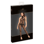 Noir Off-the-shoulder jumpsuit i Transparent med Print