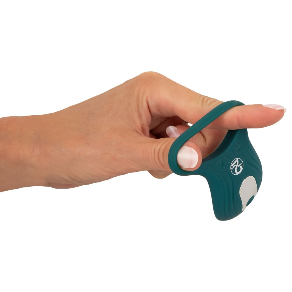 Couples Choice 3 i 1 vibrator med Trådløs Fjernbetjening Grøn - Billede 9