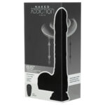 Naked Addiction Roterende Silikone Vibrator Med Støde Funktion Sort