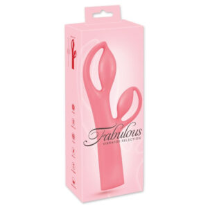 Fabulous Silikone Rabbit Vibrator Pink