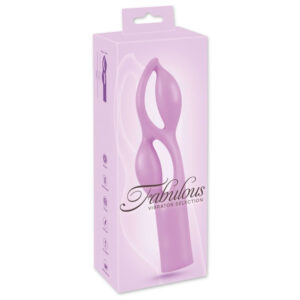 Fabulous Silikone Big Vibrator Lilla