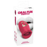 Oral Fun Lay On Vibrator Small Pink