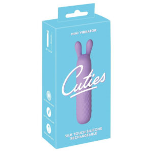 Cuties Mini Klitoris Vibrator Rabbit Ears Lilla