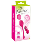 Sweet Smile Loveballs Remote Vibrator og Bækkenbundskugler Pink