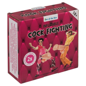 Oppustelig Cock Fighting Party Action Spil Onesize