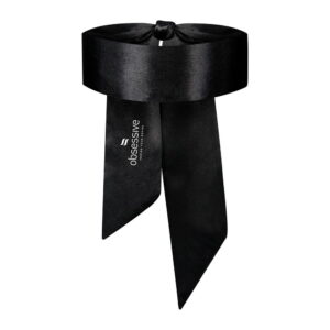 Obsessive Satin Blindfold og Bondagebånd Sort