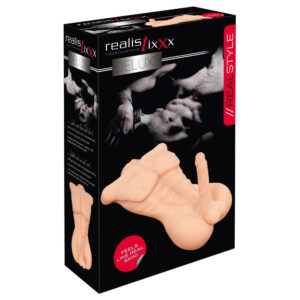 Realistixxx Deluxe Man Torso Dildo og Masturbator Hud lys