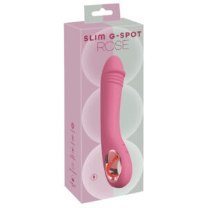 Slim G-Punkt Rose Vibrator Rosa