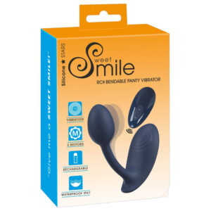 Sweet Smile Benadable Rabbit Trusse Vibrator Blå