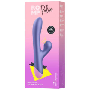 ROMP Pulse Rabbit Vibrator med Trykluftvibrator Lilla