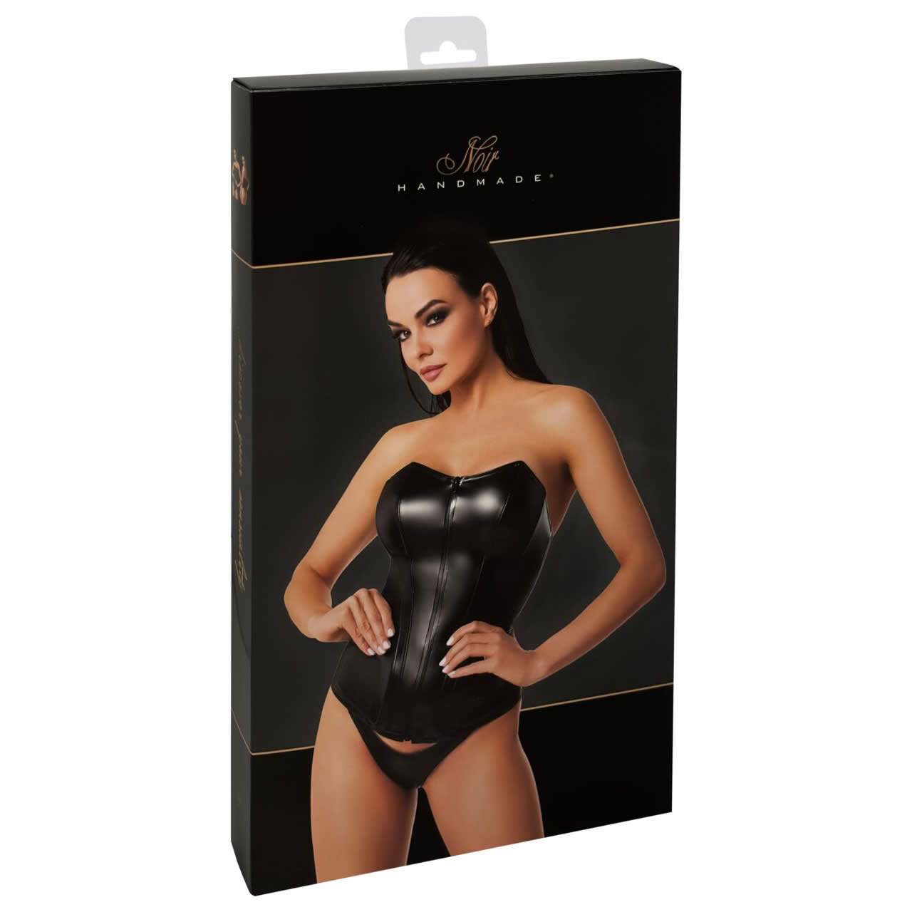 Noir Wetlook Corsage Orgia Mysteria