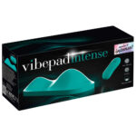 Vibepad Intense Vibropude til klitoris og anus med fjernbetjening Turkis