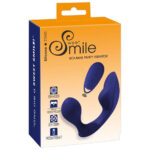 Sweet Smile Fjernbetjent Anal og Klitoris Trusse Vibrator Blå