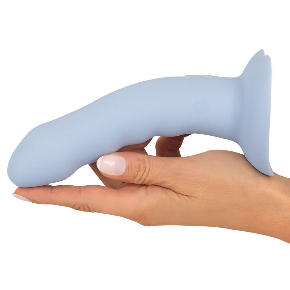 Heart Guy Blue Vibrator med Sugekop Blå - Billede 4