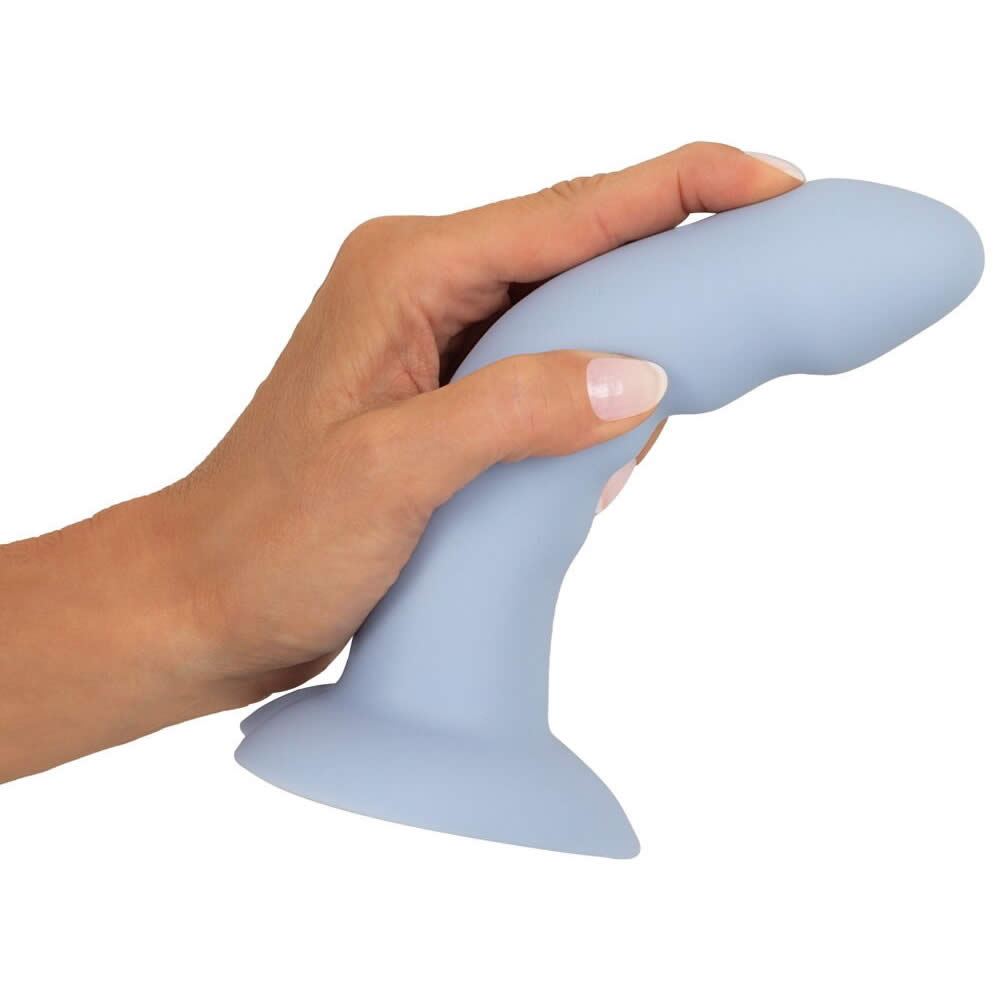 Heart Guy Blue Vibrator med Sugekop Blå - Billede 5