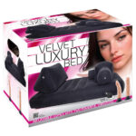 Velvet Luxury Bed sexmaskine Sort