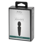 Fifty Shades of Grey Sensation Mini Wand Vibrator Massagestav Sort