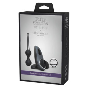Fifty Shades of Grey Desire Blooms Kit med Lufttryksvibrator Sort