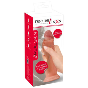 Realistixxx Real Skin Silikone Dildo Hud lys