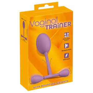 Vaginal Trainer med Hoppende Vægte Lilla