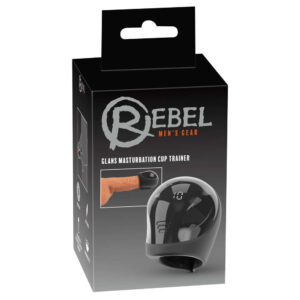 Rebel Mens Gear Glans Masturbator Cup Trainer Sort