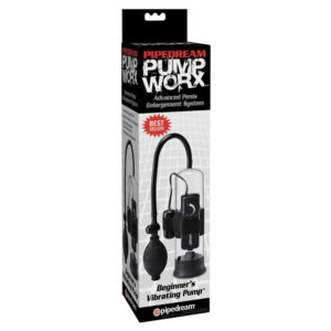 Beginners Vibrating Penispumpe Sort / Transparent