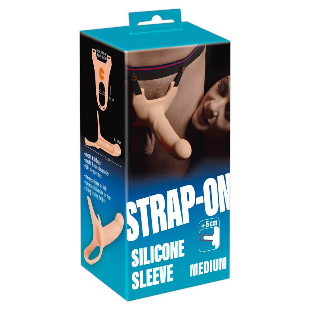 Silikone Strap-on Sleeve