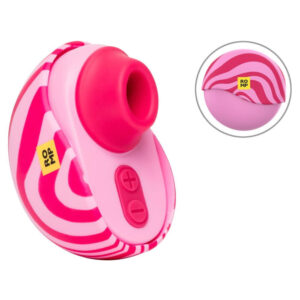 Romp Spin Lufttryksvibrator og Klitoris Stimulator Candy Pink
