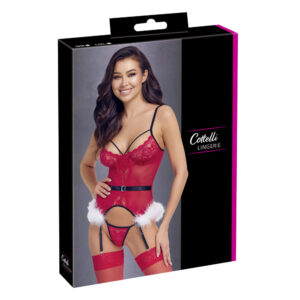 X-mas Bustier Julelingeri Sæt