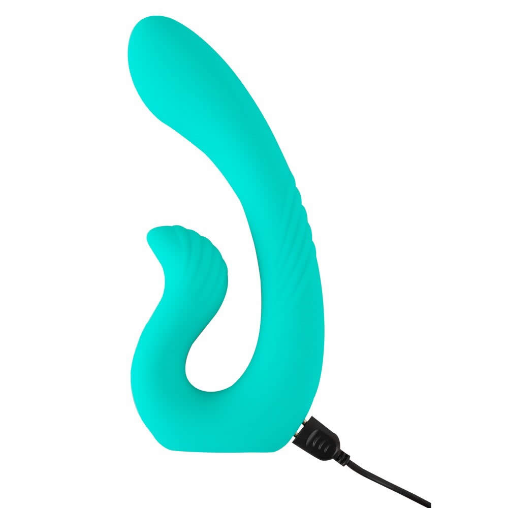 Beau Coeur NAIRA Dual Heads Rabbit Vibrator Turkis - Billede 4