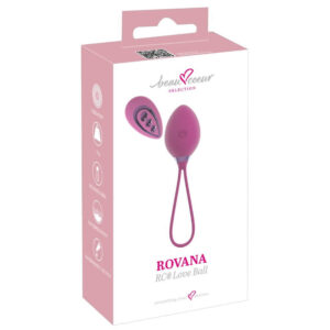Beau Coeur ROVANA Fjernbetjent Vibrator Æg Lilla