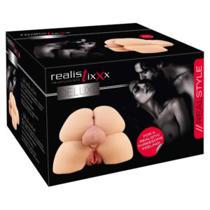 Realistixxx Deluxe Double Torso Masturbator Hud lys