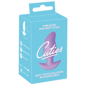 Cuties Vibrating Mini Butt Plug Purple Tulip Lilla