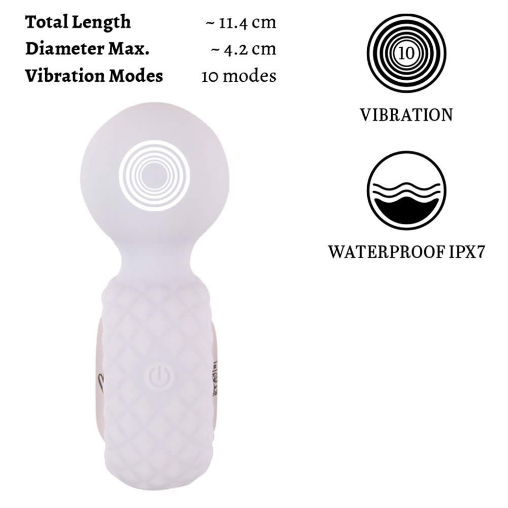 Beau Coeur CELORO Mini Wand Massagestav Lilla - Billede 6