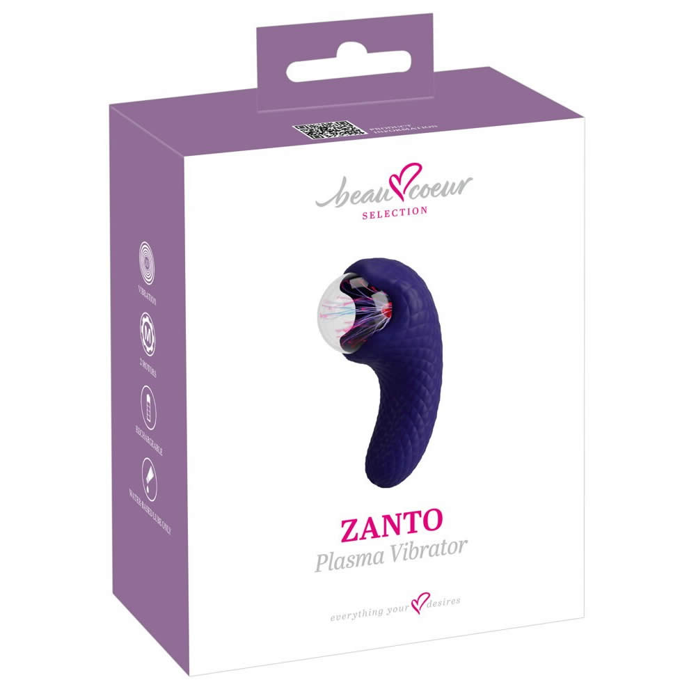 Beau Coeur ZANTO Plasma Vibrator Blå - Billede 8