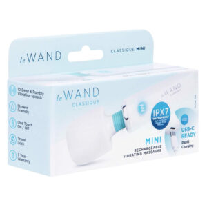 Le Wand Classique Cordless Mini Massagestav Hvid