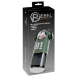 Rebel Mens Gear SKULL Masturbator Grøn / Sort