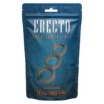 Erecto Cock Essentials Triple Penisring i Silikone Sort